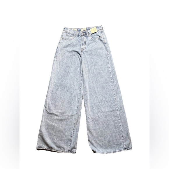 NWT Universal Thread Mid Rise Wide Leg Jeans 4 - 28 x 32 - Picture 2 of 6
